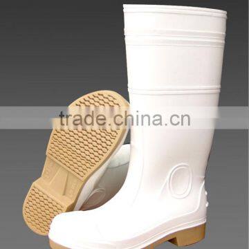 Yellow Steel Toe Steel Midsole Pvc Safety Boots photo-4