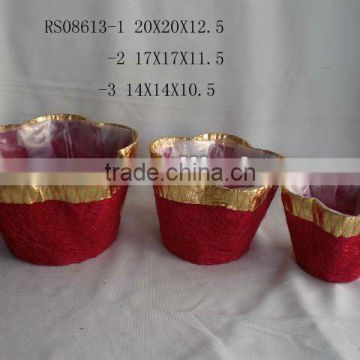 Cheap flower pot with various designs