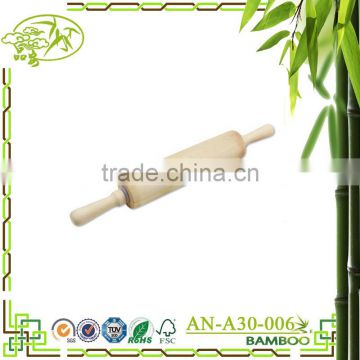 2017 Rolling Pin Tapered Solid bamboo Design Hand Crafted bamboo cake pin