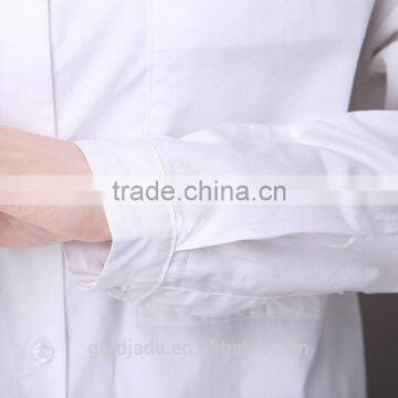 China Supplier New Style White Long Sleeve Cotton Elegant Women Formal Blouse Designs photo-6