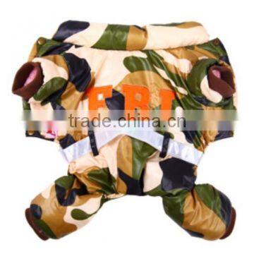 Dog Winter Jacket Dress Waterproof Dog Police Jumpsuit Apparel/ Dog Police Apparel photo-3