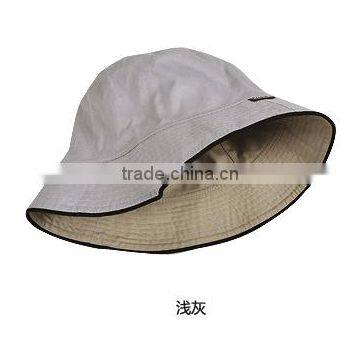 Factory Direct Top Quality Bucket Chrome Double Sided Cotton Fisherman Plain Denim Cap photo-5