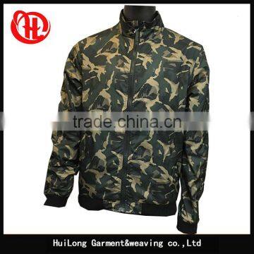 light weight slim camouflage camo men jacket