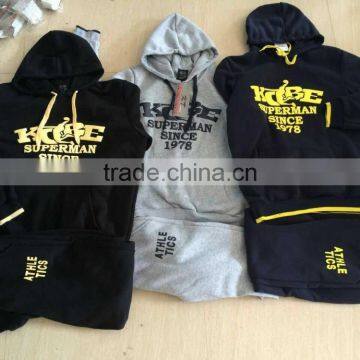 Sports Suits Man Training Wear Fleece Sportswear Sets Men's Tracksuit photo-2