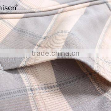 2017 Oem Service Factory Stock Price Wool Plaids Men Coat photo-4