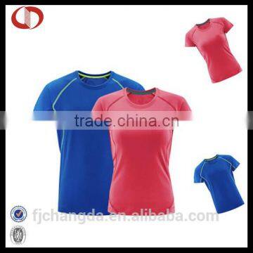 Cool wholesale sportswear couple t-shirt made in china