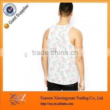 Men's Full Print Gym Stringer Singlets Wholesale photo-2
