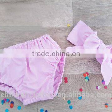 2017 Latest Design Baby Colorful Bloomers Wholesale Pure Color Baby Girl Casual Bloomers