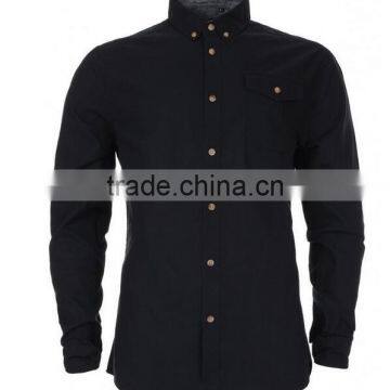Men's Long-sleeved Shirt Slim Wear Mao Gezi Shirts photo-6