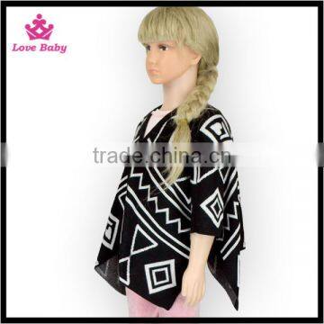Black Paisley Shawl Fashional Styles American Kids Autumn Clothes Wholesale photo-4