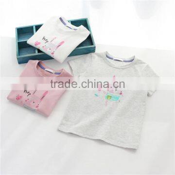 2016 Custom Wholesale 100% Cotton Cute Style Children/baby t Shirt photo-2