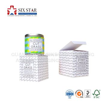 High-end Candle Packaging Boxes Cardboard Paper Candle Box in China photo-4