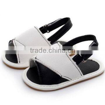 Unique design newborn babies shoes leather sandals shoes