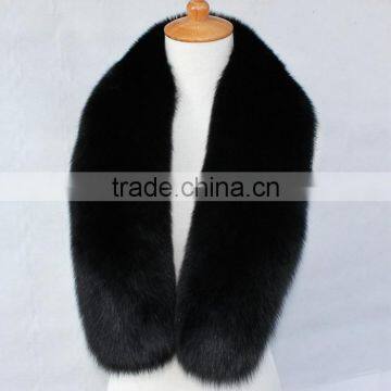 Myfur Natural Large Fox Fur Collar / Fur Trim for Winter Coat/Parka