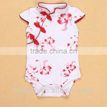 Short Sleeves Printed Cartoon Baby Clothes Set Romper photo-2