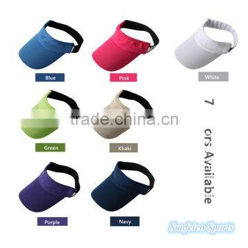 Waterproof UV Protection Golf Running Tennis Sports Visor Hat Cap~Running Visor Caps~7 Colors~Accept Custom photo-6