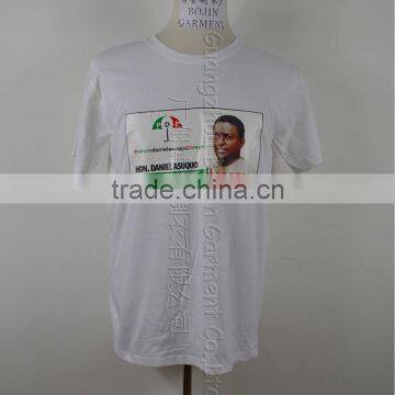 china factory custom 100%polyester election t-shirts export to Africa