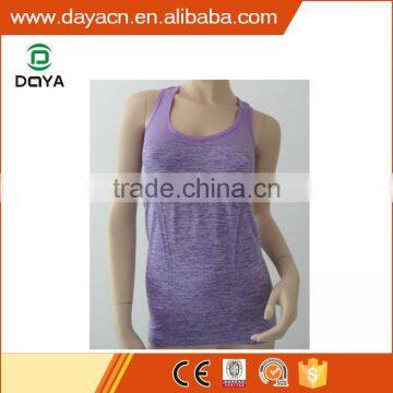 Ladies Seamless Sports Vest Breathable Yoga Vest photo-3