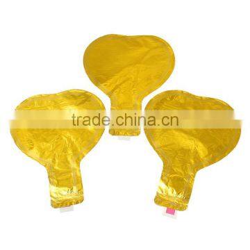 Aluminium Foil Balloons Party Decoration Heart Golden