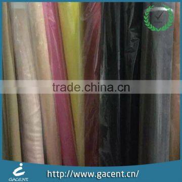 Plain design cheap colorful nylon custom printed organza fabric