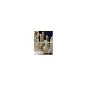 Marble and Onyx Chess Sets