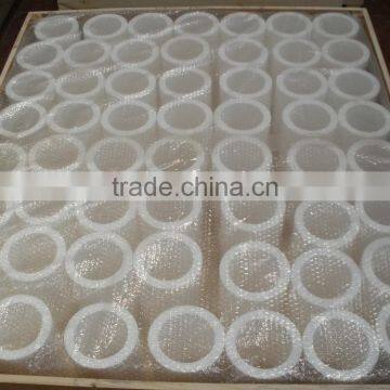 100%virgin White Ptfe Extruded/molded Tube/ptfe Pipe photo-3