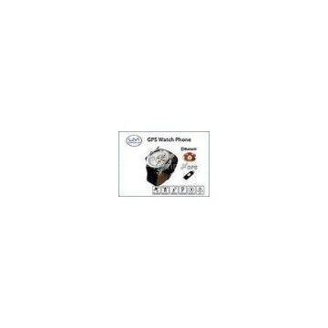 PT202E Dual Time Personal GPS Watch Phone / GPS Wrist Watch Tracker with GPS, AGPS, SOS