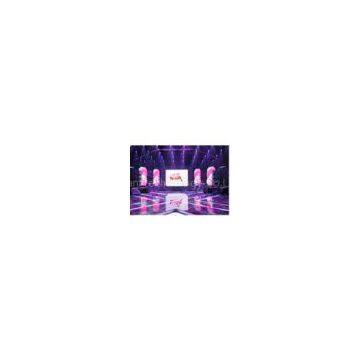 High Brightness P6 Indoor Full Color Stage LED Screens Video Wall 27777dots/m2 SMD3528