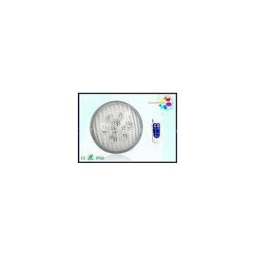 9 Watt Round RGB LED Par56 Pool Light 6000K With Remote Control