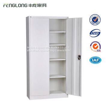Office Equipments 2 Swing Door File Cabinet With 3 Point Lock