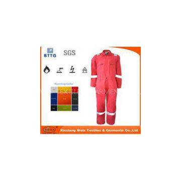 100% Cotton Material Fire Retardant Coverall for Oil and Gas Industry photo-2