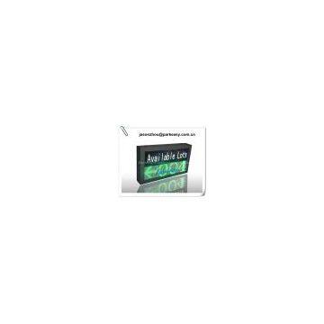 Parking Guidance System--Outdoor LED Signage