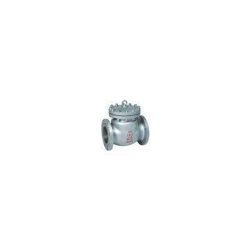 Pressure seal swing check valve