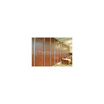 Fabric Wooden Free Standing MDF Partition Wall  For Banquet Hall