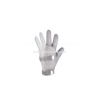 Hot sell American Materials100% Real Steel Mesh Stainless Steel Mesh Anti-cutting breathable butcher safety hand work glove