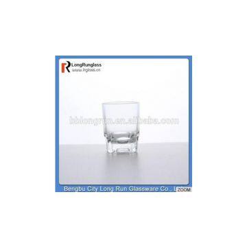 LongRun 1.9oz unique bottom carved white wine glasses, wholesale
