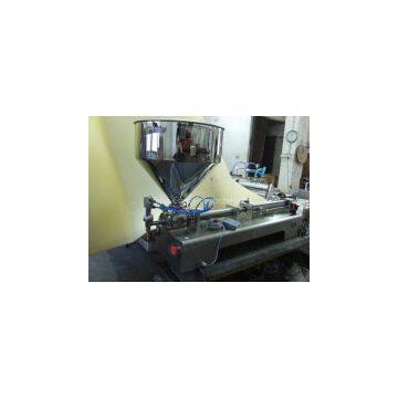 Semi-automatic Horizontal One Head Ointment Piston Filling Machine (chinacoal02)