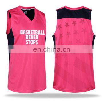 2017 Wholesale Customized Basketball Uniform Team Basketball Jerseys Sublimation Reversible Basketball Kits photo-2