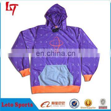 Warm Wear Gym Training Hoodies,colorful Applique emboridery custom purple hoodies,Hoodie jersey