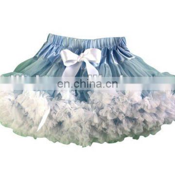 two tone colour girl pettiskirts/baby tutu skirts MP-0040