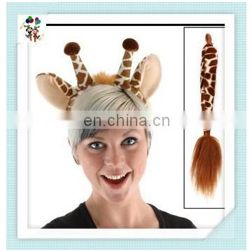 2pcs Set Cosplay Animal Party Giraffe Ears Headband and Tail HPC-0724