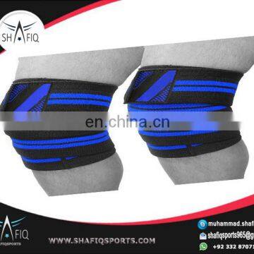 Weightlifting Knee Wrap/Custom Bodybuilding WorkOut Knee Wrap