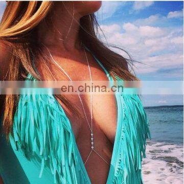 Bikini Beach Necklace Waist Belly Body Chain Back Chain Body Chain