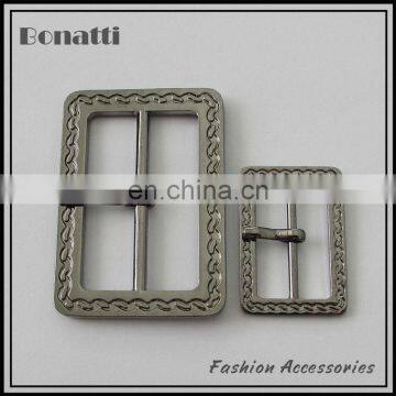 new design fashion golden belt buckle different size