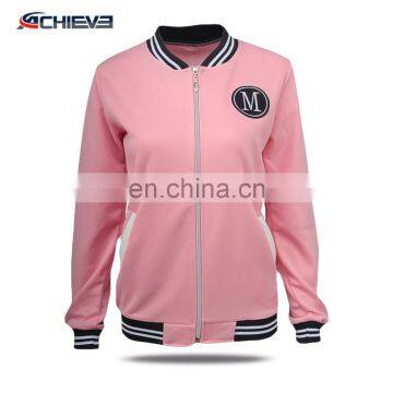 blank baseball jackets wholesale,custom satin baseball jacket