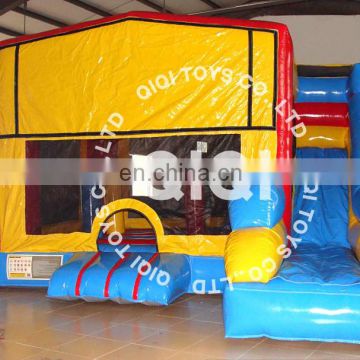 Inflatable castle with slide bouncy castles inflatable combo