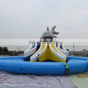 inflatable games,giant inflatable water pool slide