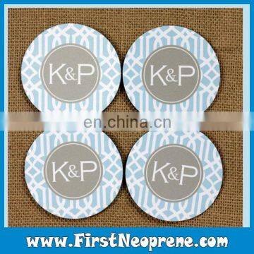 Promotional Best Present Cup Mat Neoprene Coaster