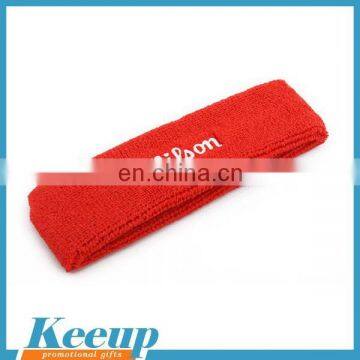 Custom promotional embroidered towel basketball football headband