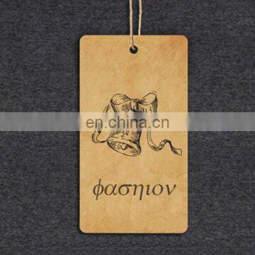 Wholesale Cheap Custom Kraft Paper Hang Tag